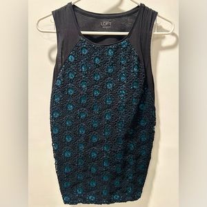 Ann Taylor Loft Tank Top Size S